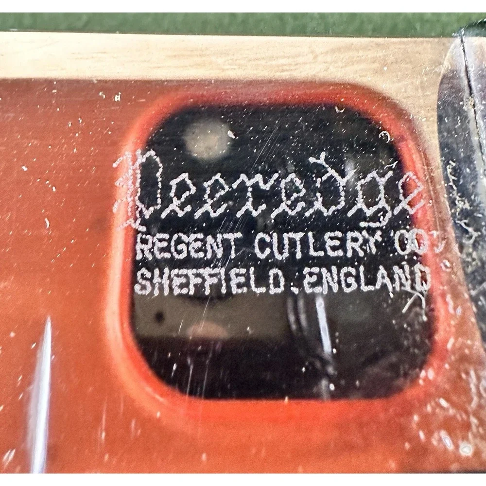VTG Regent Stainless Knife Set Sheffield England